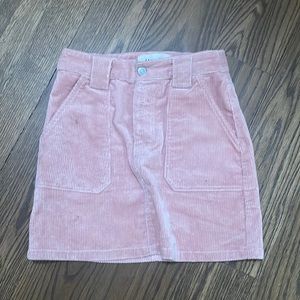 Baby pink coquette/y2k mini skirt